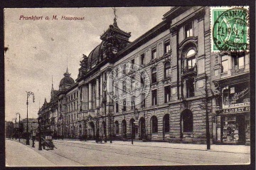 Frankfurt a.M. Hauptpost 1921 