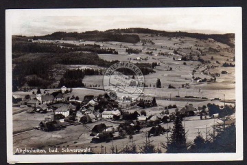 Altglashütten bad. Schwarzwald 1929 