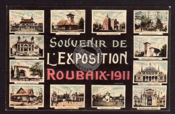 Exposition Roubaix 1911 , 12 Bilder 