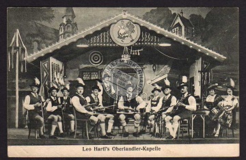 Leo Hartl's Oberlander Kapelle Musiker 1928 