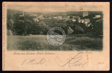 Buckow 1901 Märk. Schweiz Ostseite 