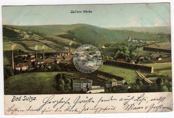 Bad Sulza Salinen Werke 1906 