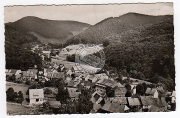 Sieber im Harz Gebirgsluftkurort Blick v. Bock 