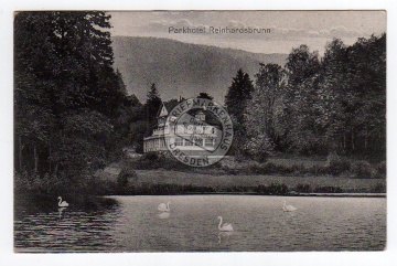 Parkhotel Reinhardsbrunn 1921 Friedrichroda 