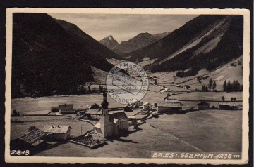 Gries Sellrain Kirche Friedhof 1943 