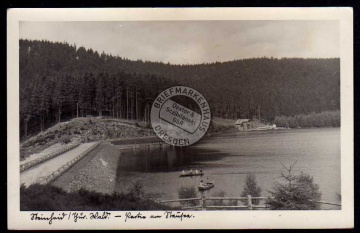 Steinheid Stausee Staudamm Staumauer 