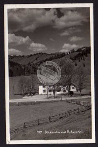 Bäckeralm mit Rotwand Bayrischzell 1930 