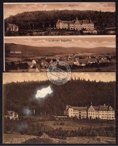 2 AK Engelthal Sanatorium 1916 