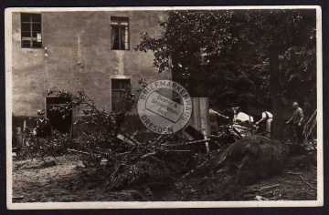 Glashütte Müglitztal totes Pferd Unwetter 1927 