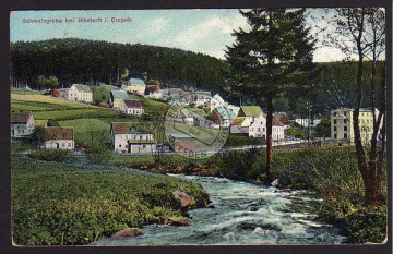 Schmelzgrube bei Jöhstadt Erzgebirge 1920 