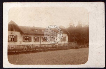 Kladno 1915 Wohnhaus Fotokarte 