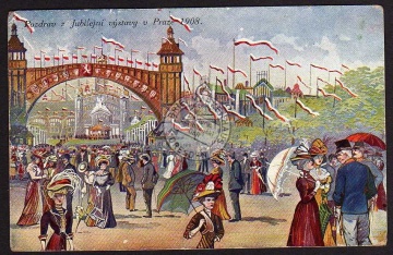 Praze 1908 Jubilejni vystavy 