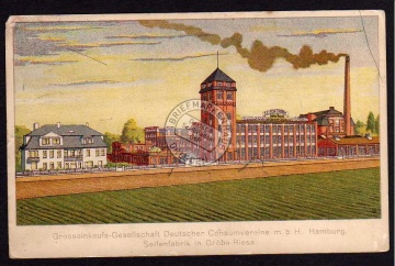 Gröba Riesa Seifenfabrik Hamburg 1917 