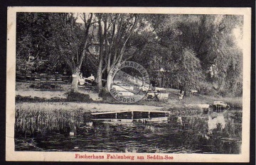 Gosen Fischerhaus Fahlenberg Seddin See 1915 