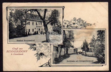 Rennersdorf bei Cossebaude Gasthof Dorfplatz 