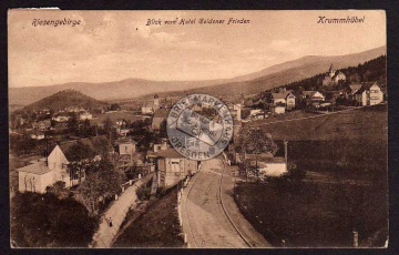 Riesengebirge 1927 Krummhübel Hotel Goldener 