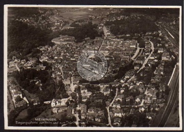 Meiningen 1930 Eingangspforte zur Rhön 