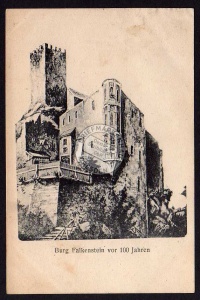 Burg Falkenstein (Pfalz) 1916 vor 100 Jahren 