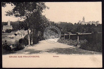 Hluboká nad Vltavou Frauenberg Schloss 1918 