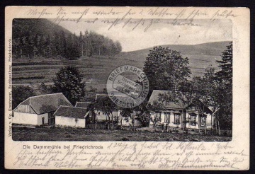 Friedrichroda Dammmühle 1906 