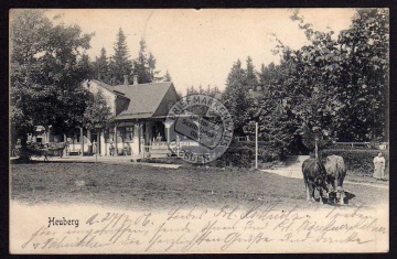 Heuberg Friedrichroda Kleinschmalkalden 1906 