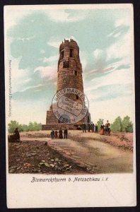 Bismarckturm bei Netzschkau ca. 1900 