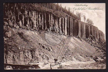 Scheibenberg 1919 Basalt Orgelpfeifen Bergbau 