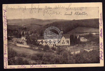 Kloster Eberbach1924 Perfin 