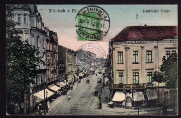 Offenbach am Main Frankfurter Straße 1926 gera 