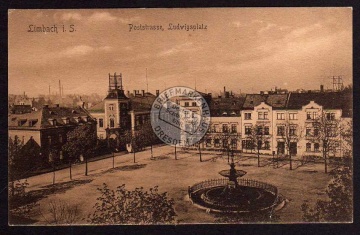 Limbach Poststraße Ludwigsplatz 1906 