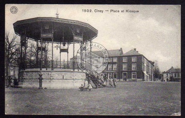 Ciney Place et Kiosque Namur 1916 Feldpost 
