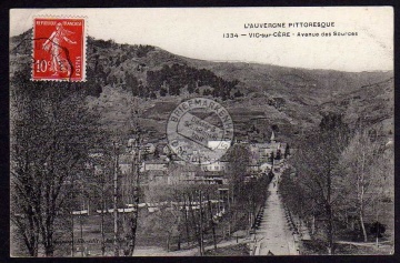 Vic-sur-Cère Ave des Sources 1906 