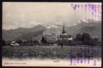 Aeschi bei Spiez 1907 