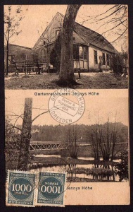 Berlin Garten Restaurant Jennys Höhe 1922 