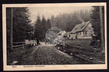 Harz Spiegeltaler Zechenhaus 1919 