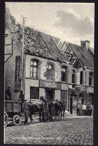 Lens Rue Eduard Froissart 1916 zerstörtes Haus 