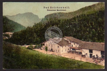 Bad Reichenhall Restaurant Mauthäusl 1899 