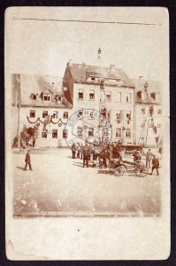 Feuerwehrfest Feuerwehr Harthau ca. 1910 1915 