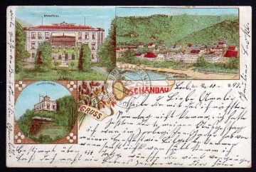Bad Schandau Badhotel Schloss Bastei 1899 