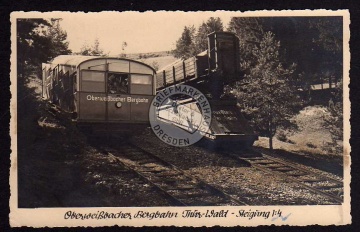 Oberweißbacher Bergbahn Zug Eisenbahn 