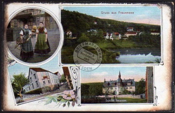 Frauensee Pension Gasthaus Buchonia Schloss 