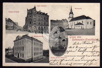 Hohenstein-Ernstthal 1905 Cafe Central II. Bez 