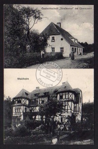 Obernzenn 1917 Restaurant Straßenhof Waldheim 