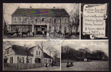 Pechau Magdeburg 1907 Gasthaus Luisenthal 