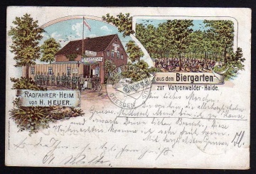 Vahrenwalder Haide Biergarten Restaurant 1897 