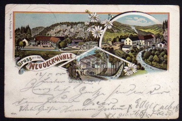 Neudeckmühle Klipphausen Dresden 1900 