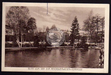Bad Elster Hotel Reichsverweser 1928 Terasse 