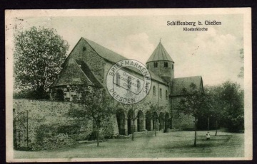 Schiffenberg b. Gießen Klosterkirche 1926 