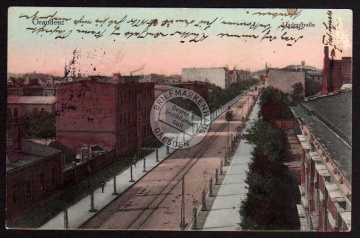 Graudenz Lindenstraße Straßenbahn 1915 