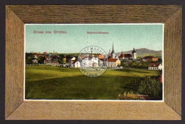Grottau Bahnhofstrasse 1912 